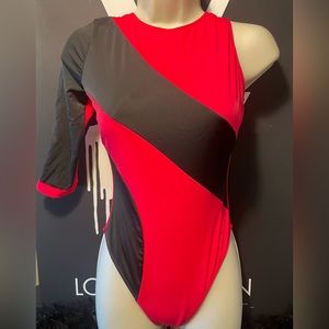One sleeve bathing suite
